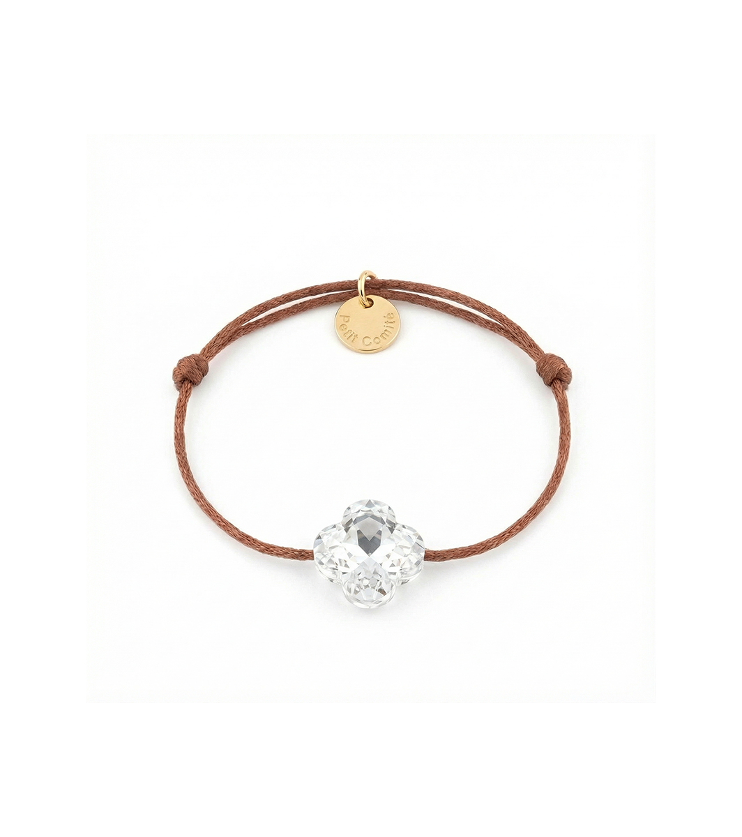 Armband Geboortesteen April Kristal
