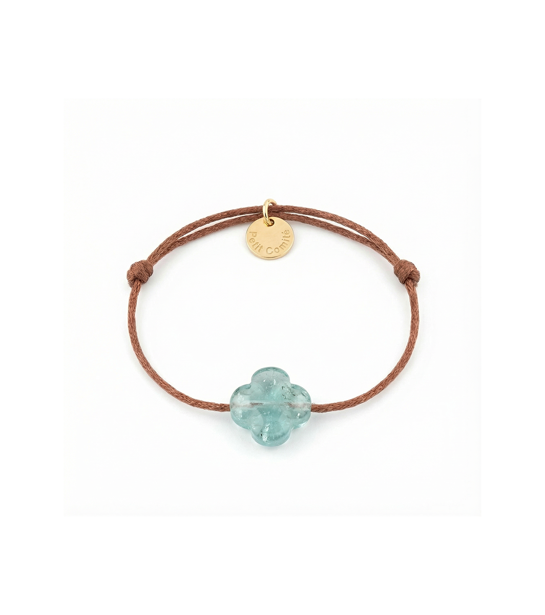 Armband Geboortesteen December Blauw Topaas
