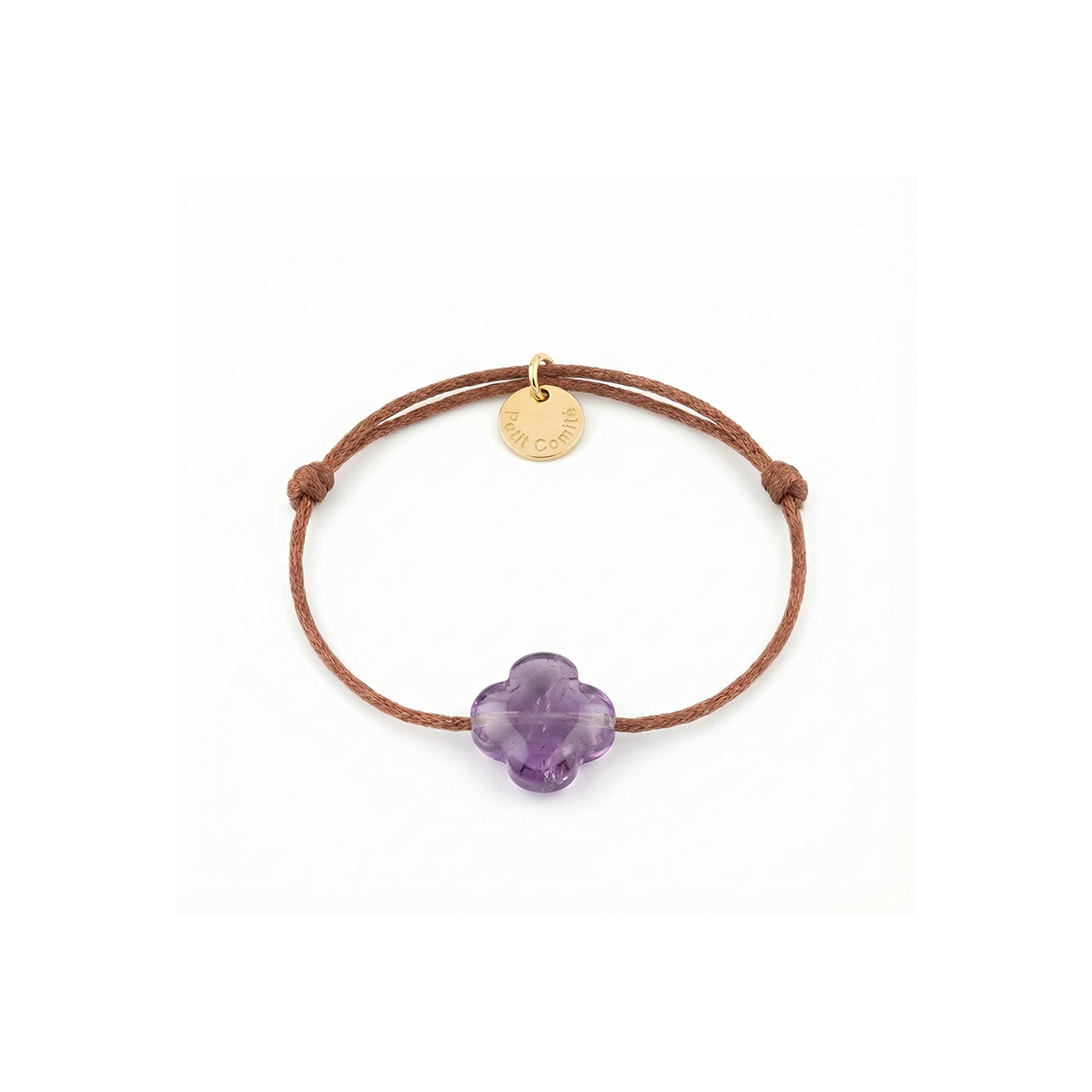 Armband Geboortesteen Februari Amethist