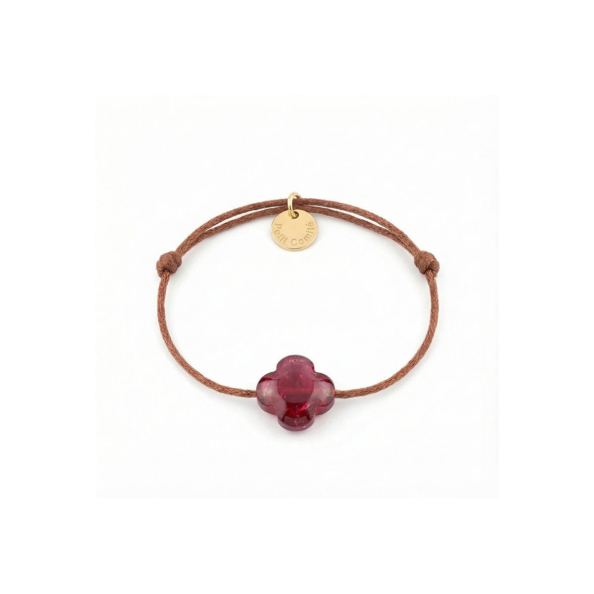 Armband Geboortesteen Juli Robijn