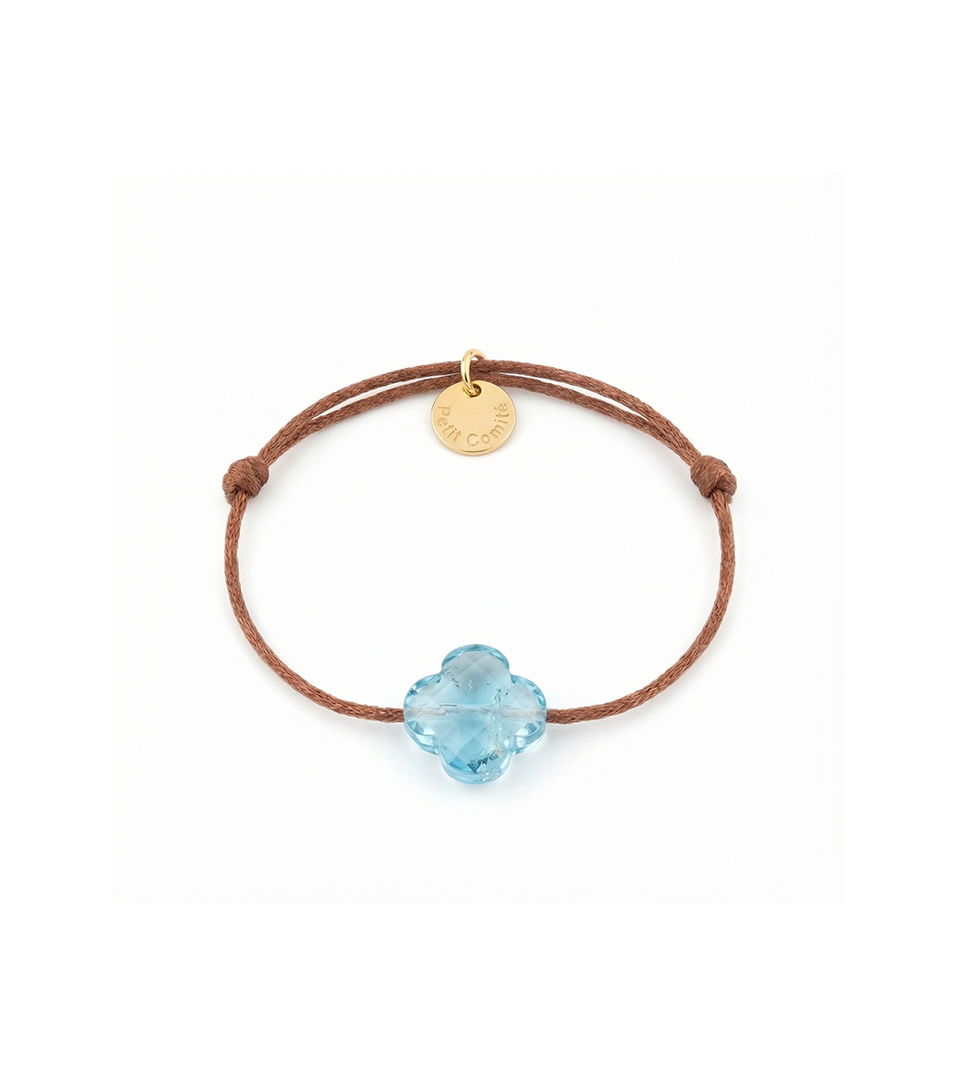 Armband Geboortesteen Maart Aquamarijn