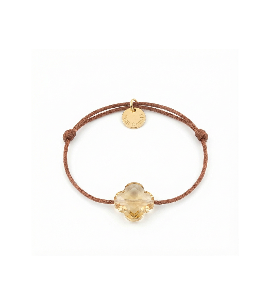 Armband Geboortesteen November Citrien
