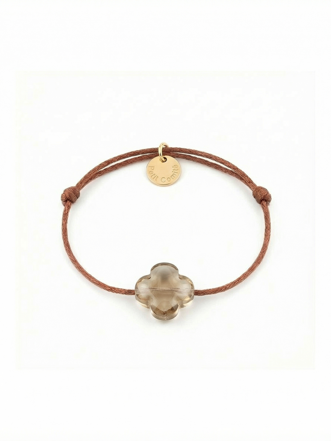 Armband Geboortesteen Smokey Topaas