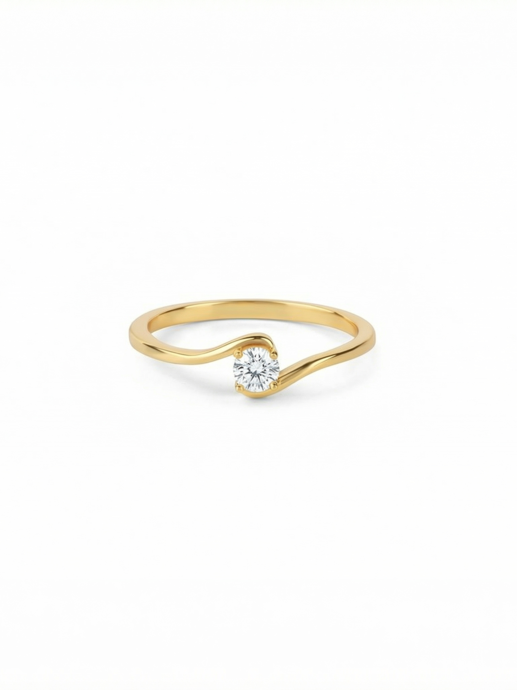 Geboortesteen Ring april kristal