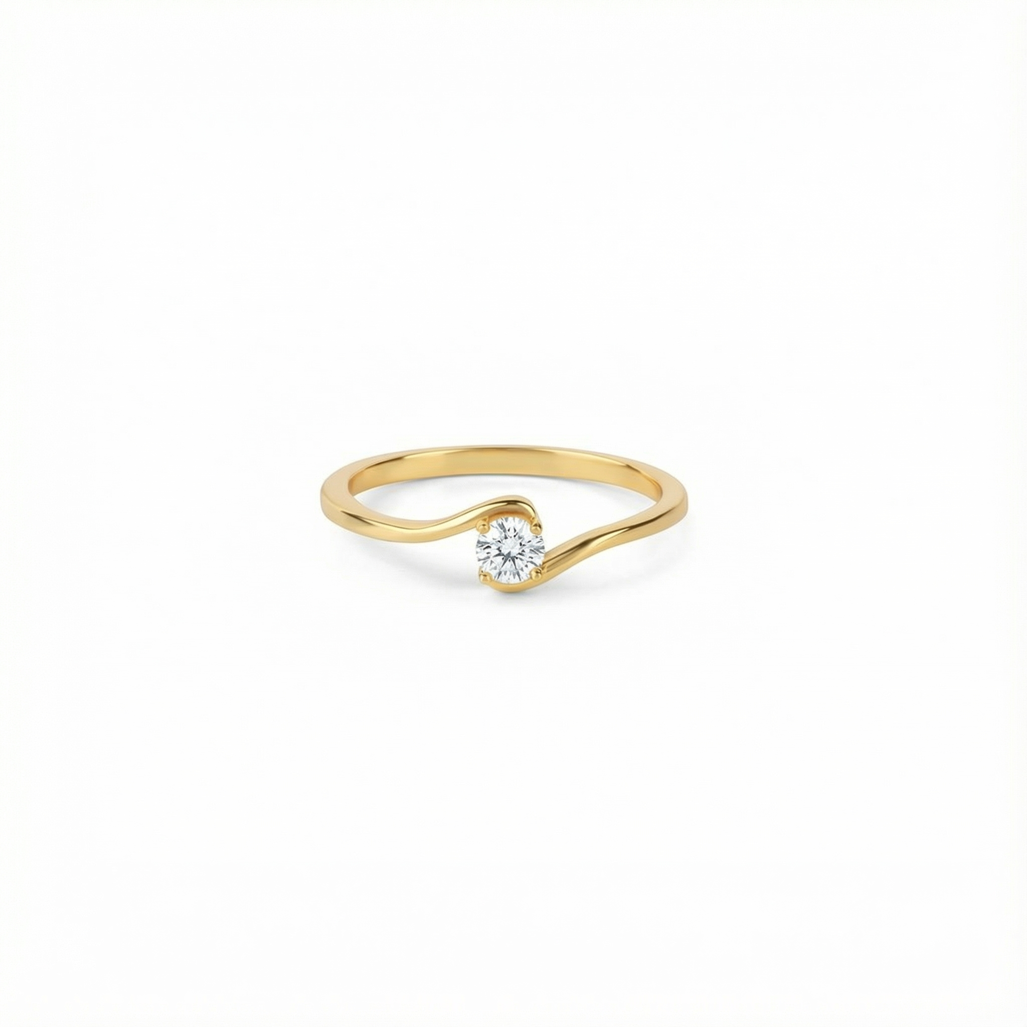 Geboortesteen Ring april kristal